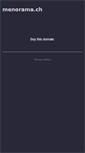 Mobile Screenshot of menorama.ch